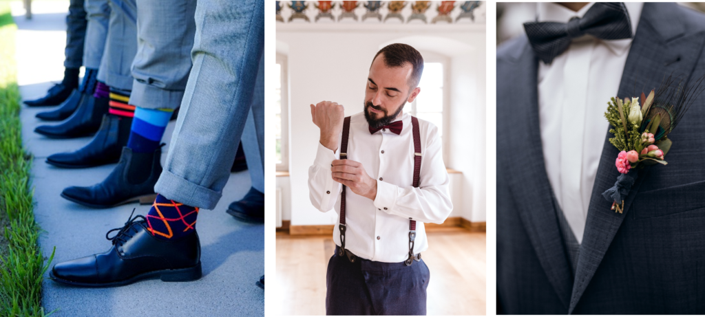 Welche Kleidung trägt der Bräutigam?