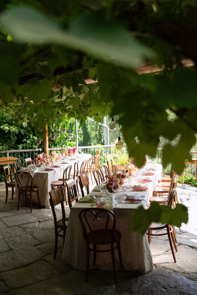 Rahmenprogramm an der Hochzeit