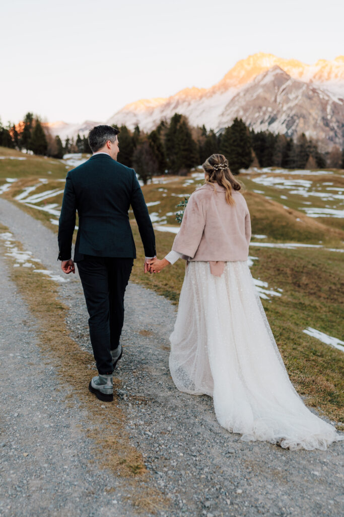 Winterhochzeit in der Lenzerheide