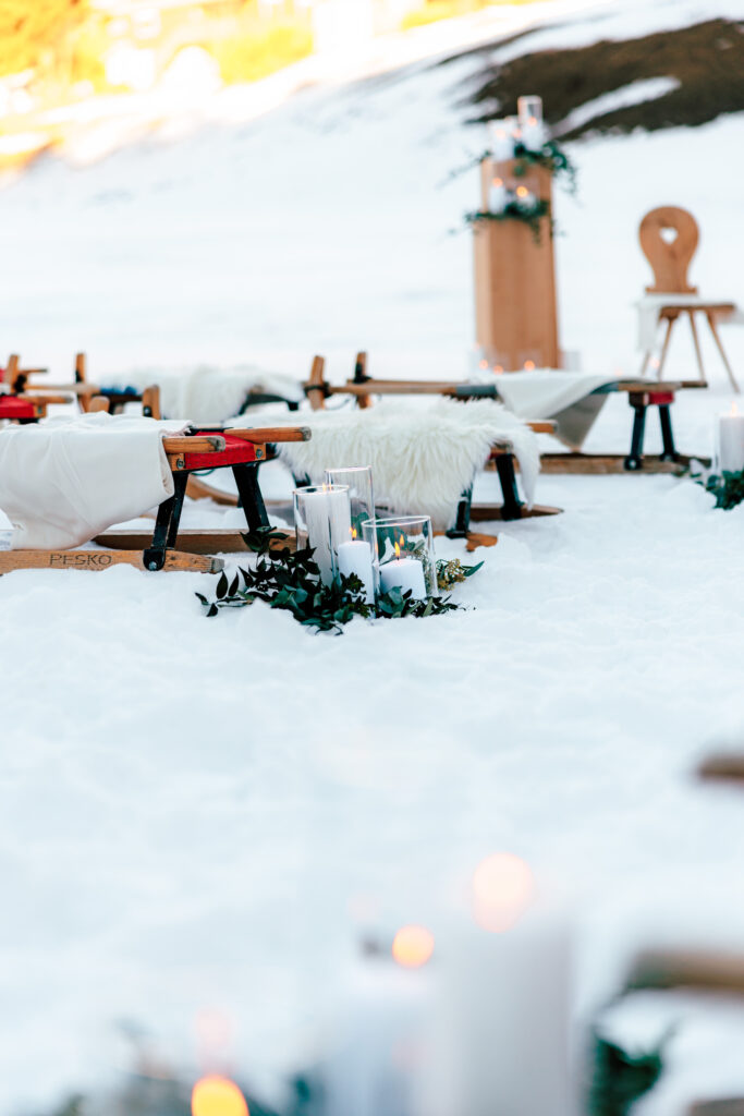 Winterhochzeit in der Lenzerheide