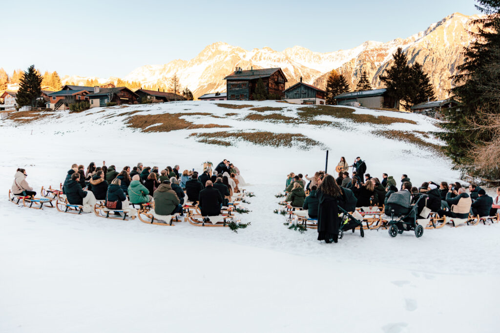 Winterhochzeit in der Lenzerheide