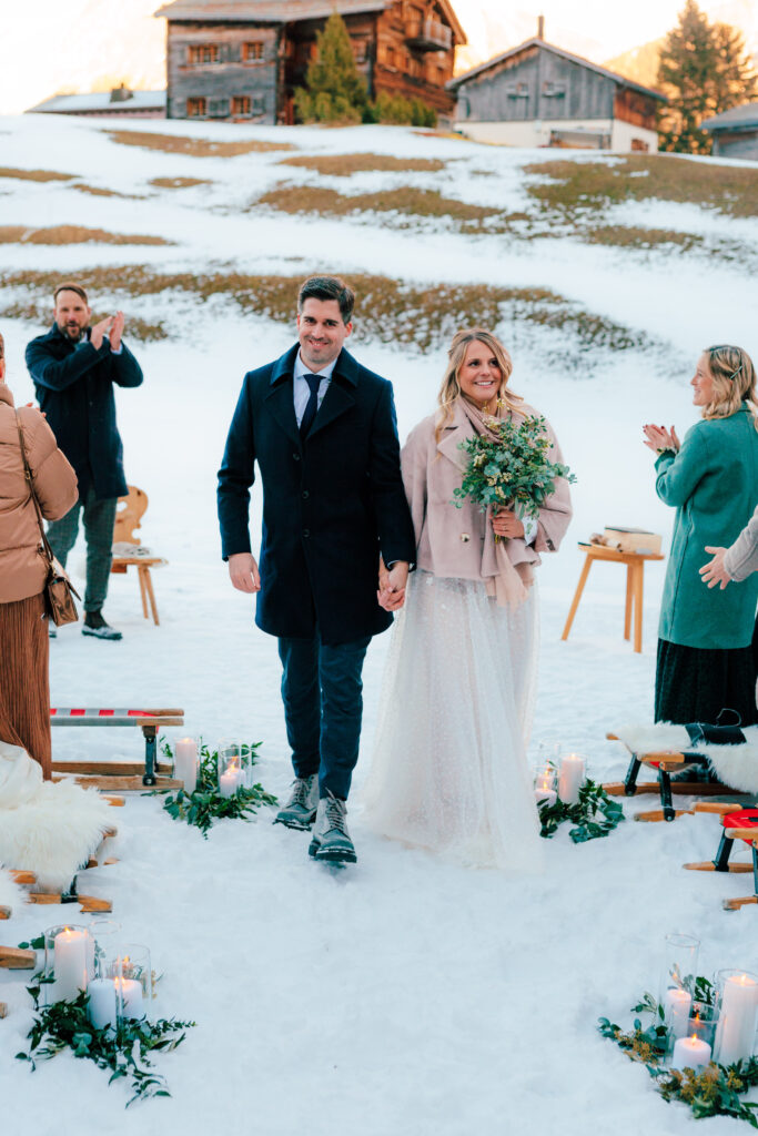 Winterhochzeit in der Lenzerheide